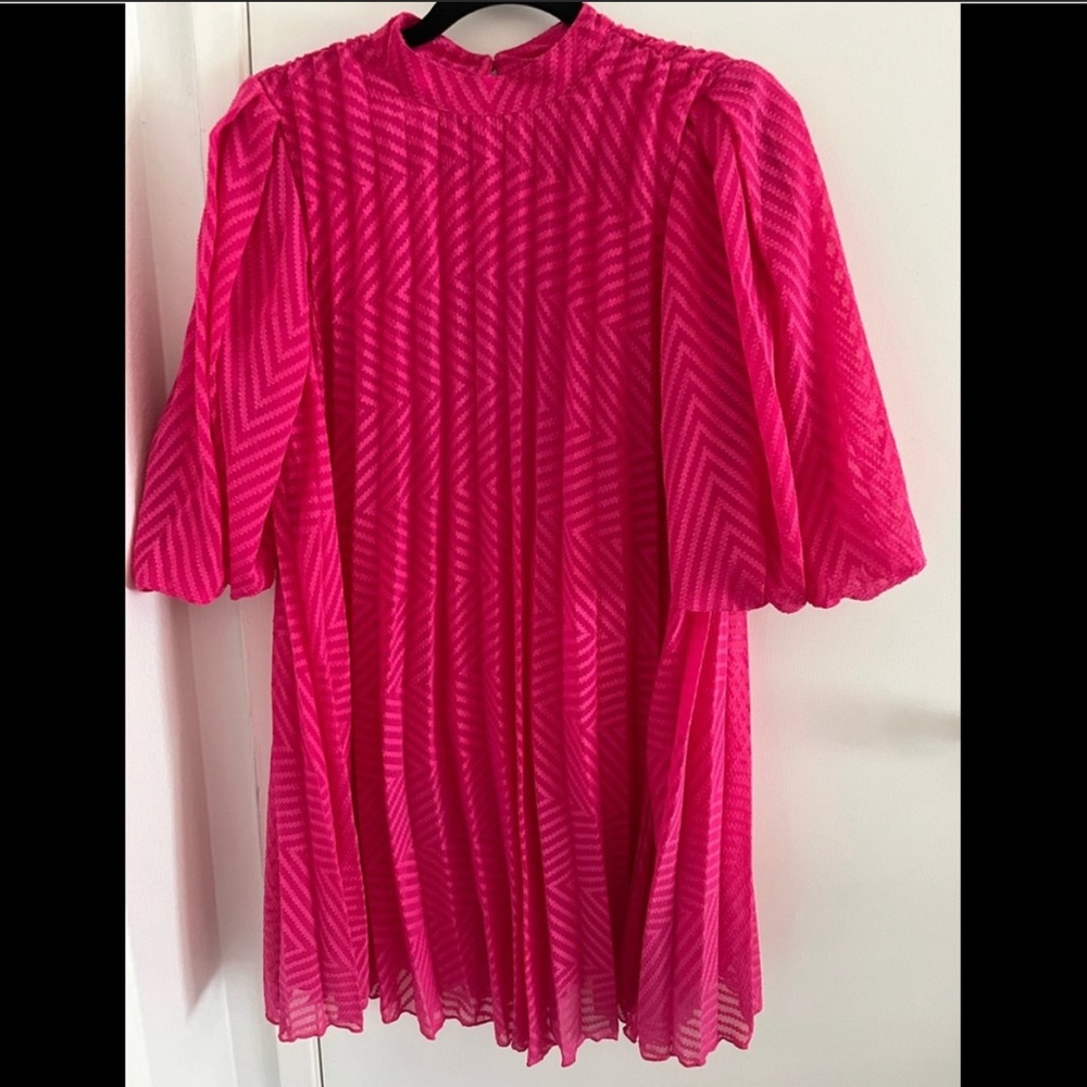 ASOS DRESS balloon long sleeves mini dress size S
